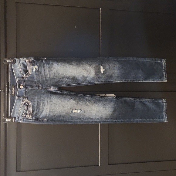 White House Black Market Distressed Jeans - Picture 1 of 12
